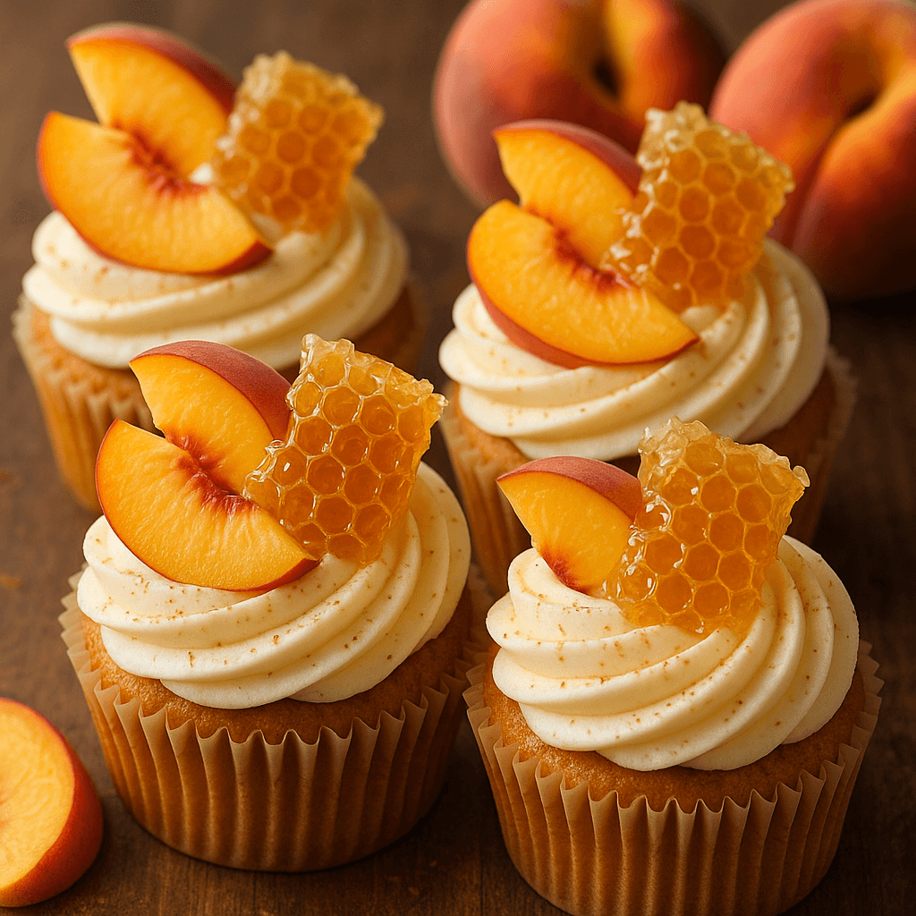 Travel Solo As A Women All Across The Globe!!! Peach & Honeycomb Mini Cupcakes