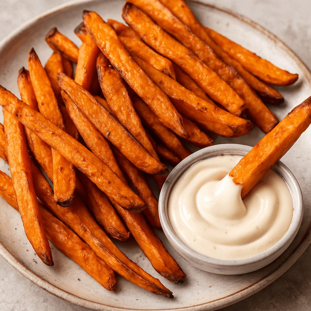 Crispy Oven Baked Sweet Potato Fries
