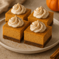 Spiced Pumpkin Cheesecake Bars