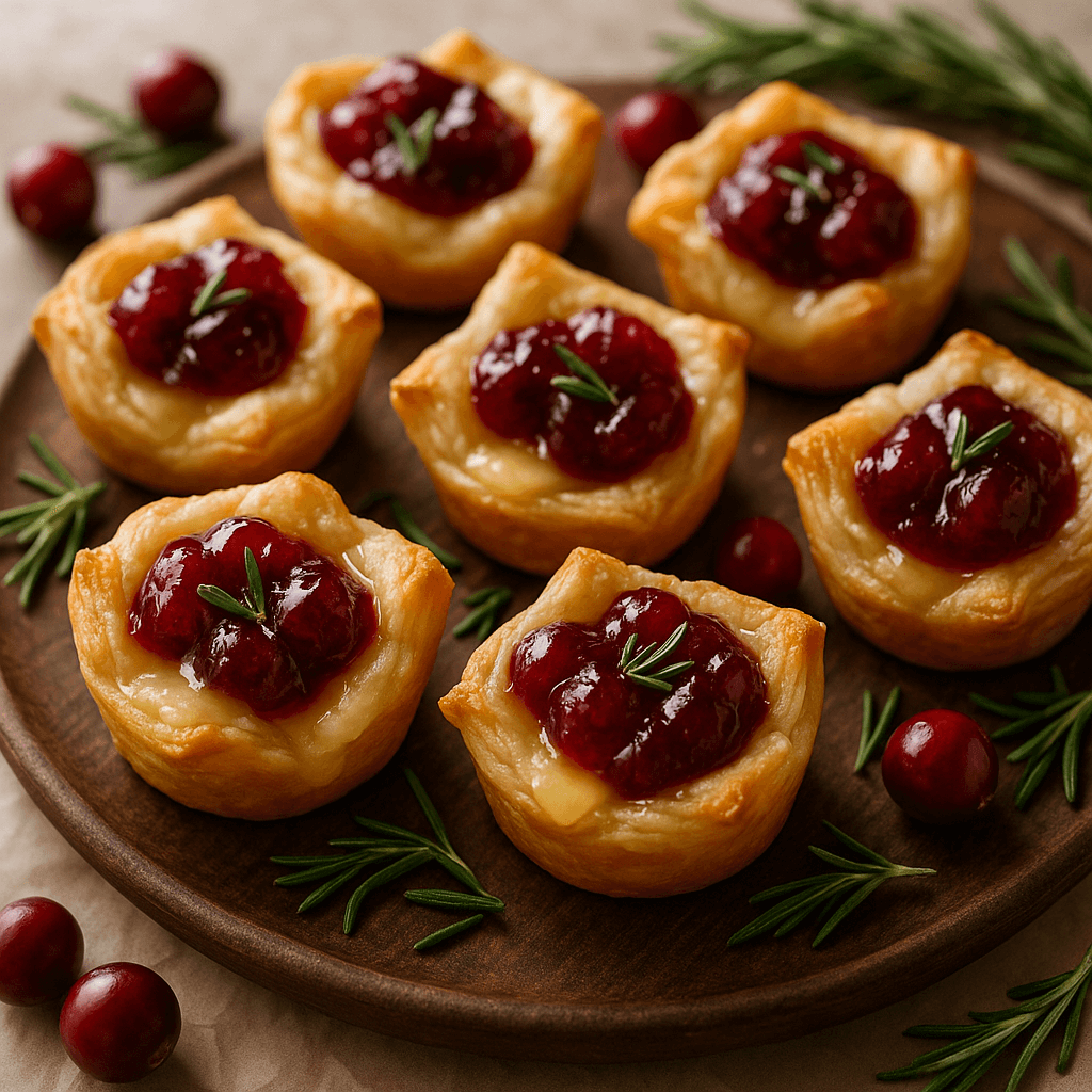 Cranberry Brie Bites