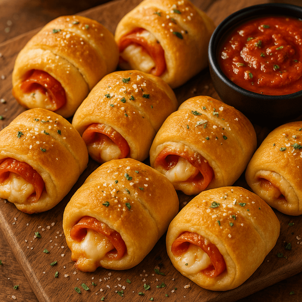 Pizza Rolls with Crescent Rolls