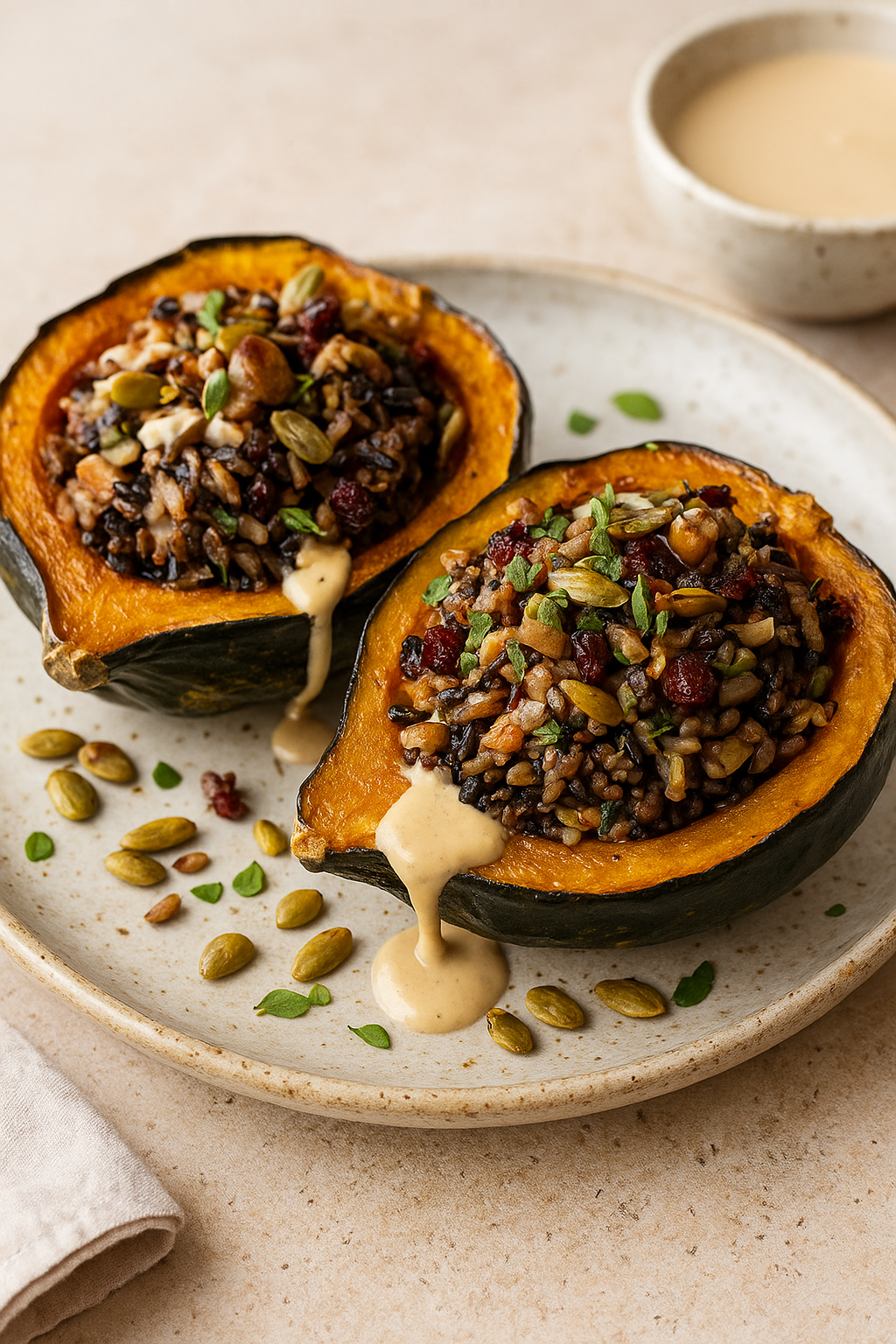 Stuffed Acorn Squash