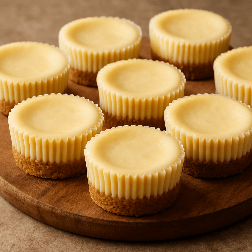 Mini Vanilla Cheesecake Bites