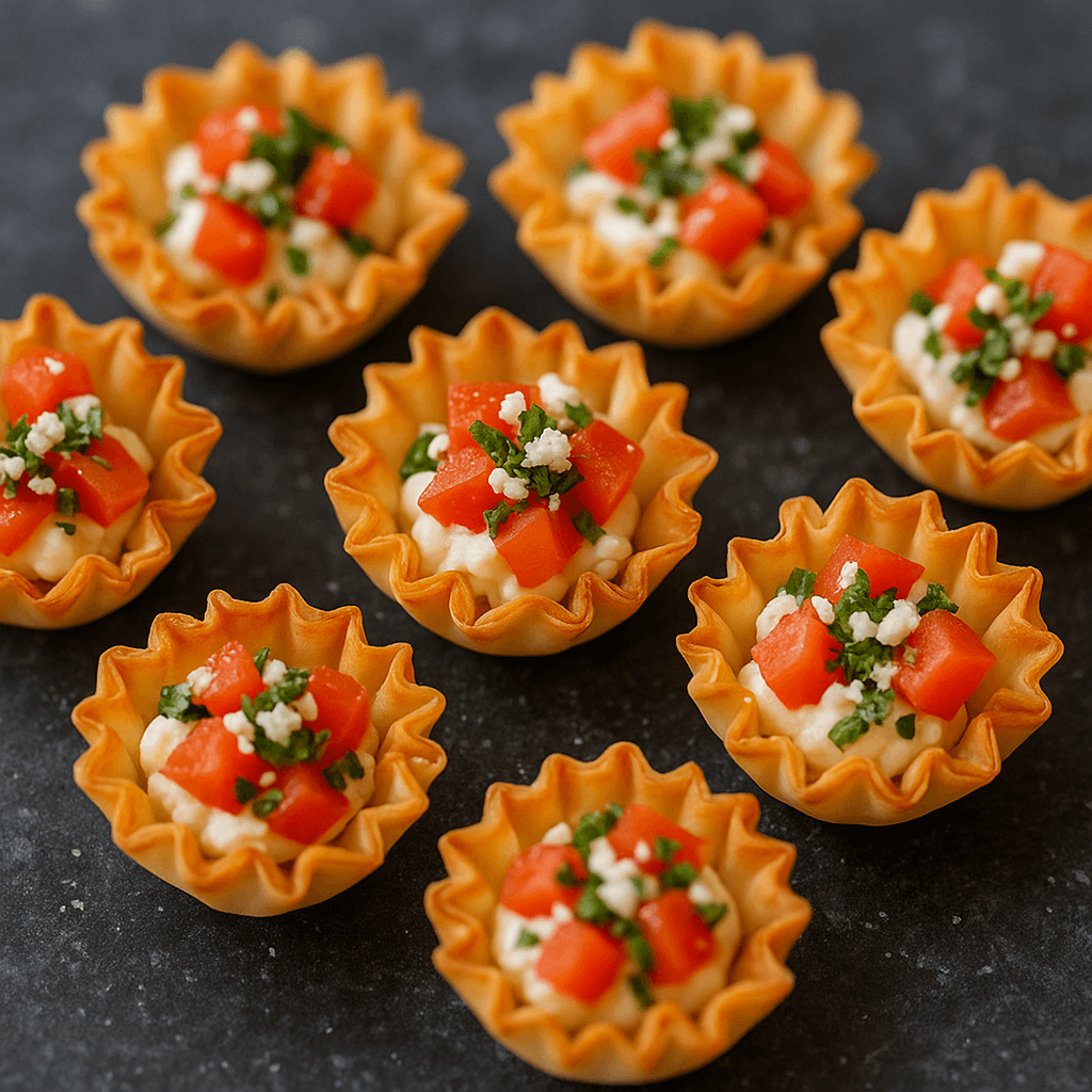 Mini Phyllo Cup Appetizers
