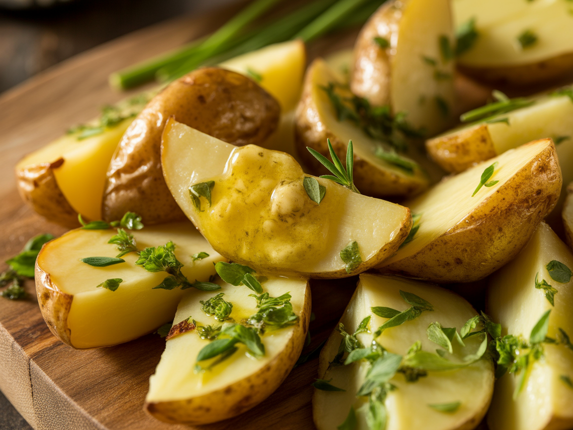 One-Pan Garlic Butter Potatoes