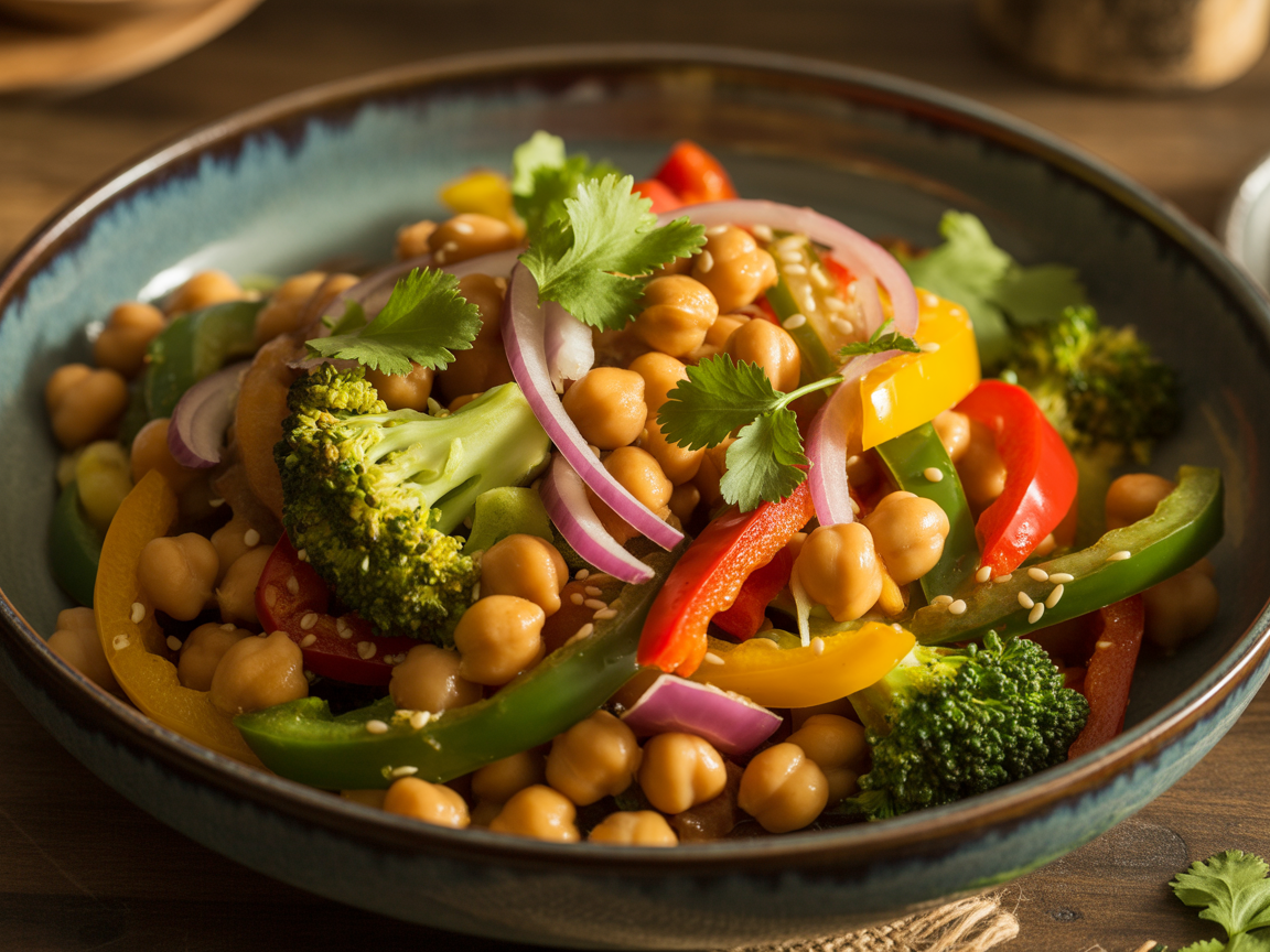 Chickpea Stir Fry