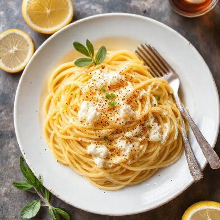 Lemon Ricotta Hot Honey Pasta Recipes