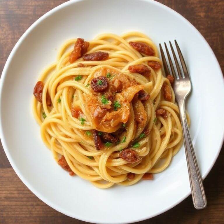 Caramelized Onion & Brown Butter Pasta Recipes