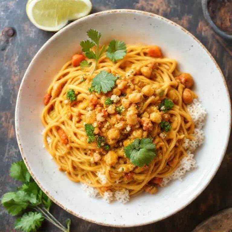 Thai Peanut Curry Pasta Recipes