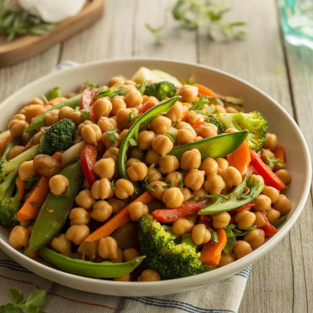 Chickpea Stir Fry