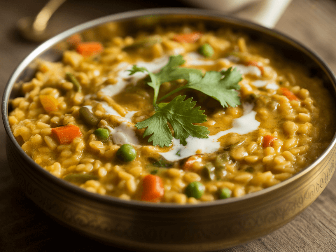 Indian Vegetable Khichdi