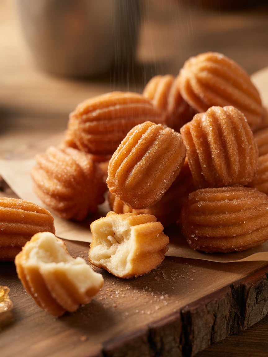 Cinnamon Sugar Churro Bites