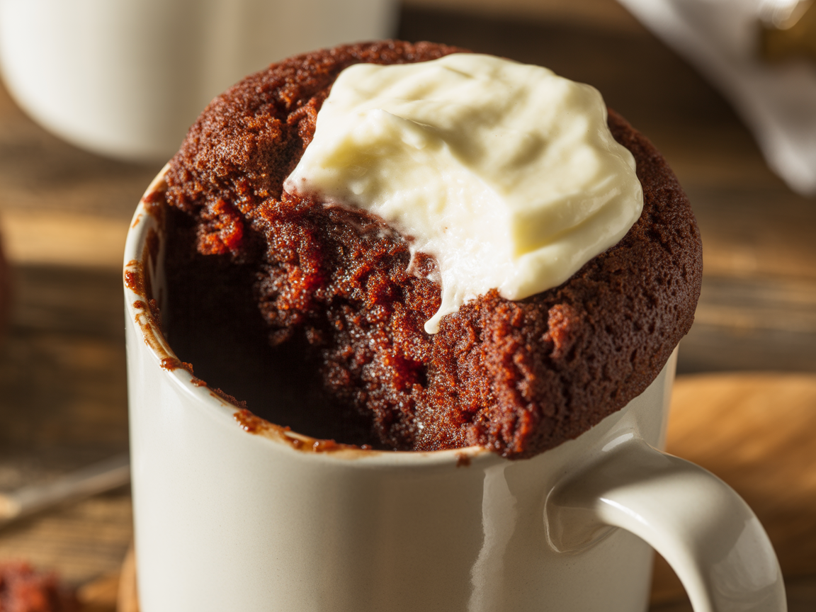 Red Velvet Mug Cake