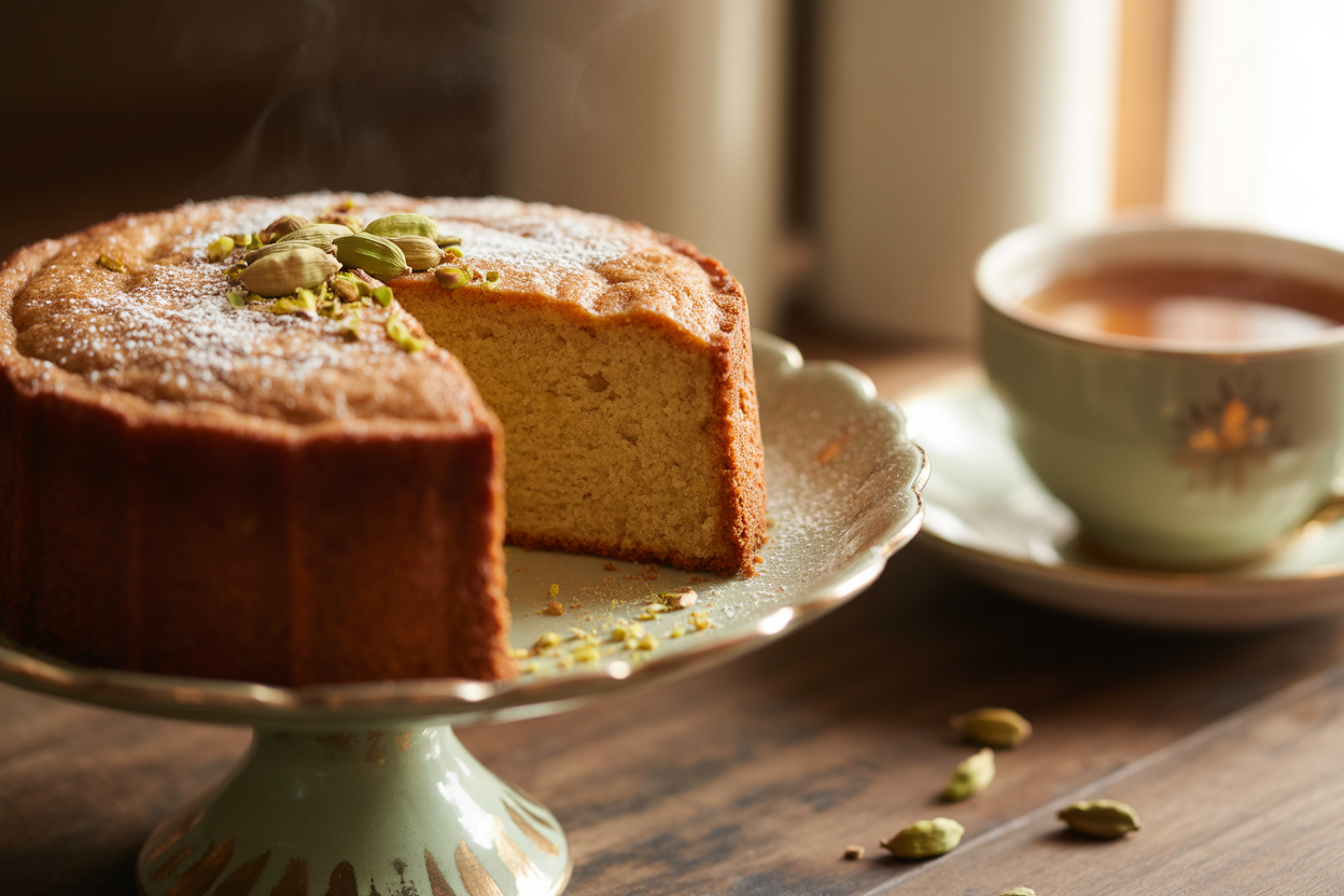 Cardamom Tea Cake