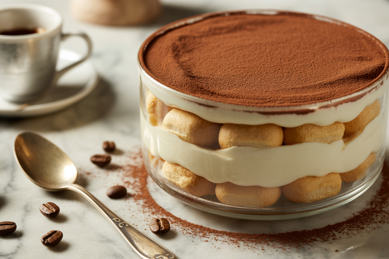 10-Minute No-Bake Biscuit Tiramisu