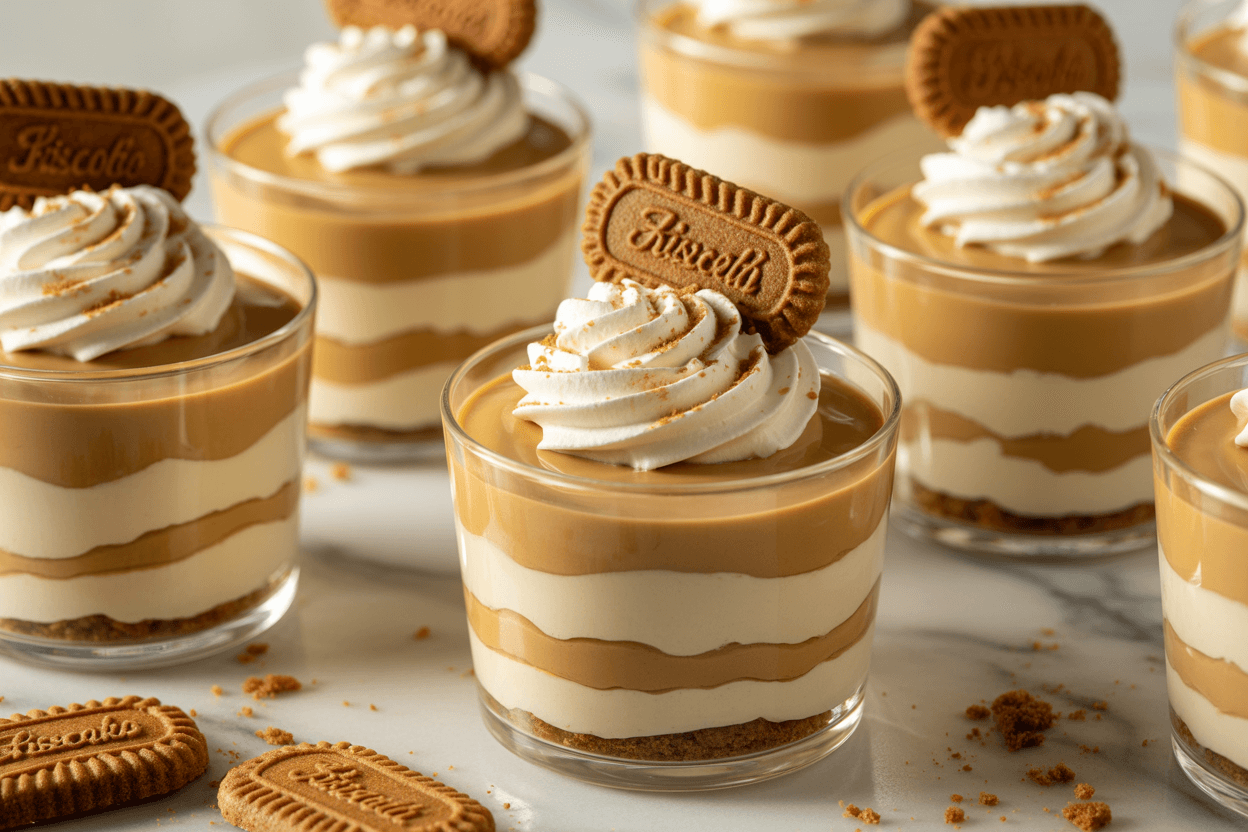 Biscoff Cream Cups