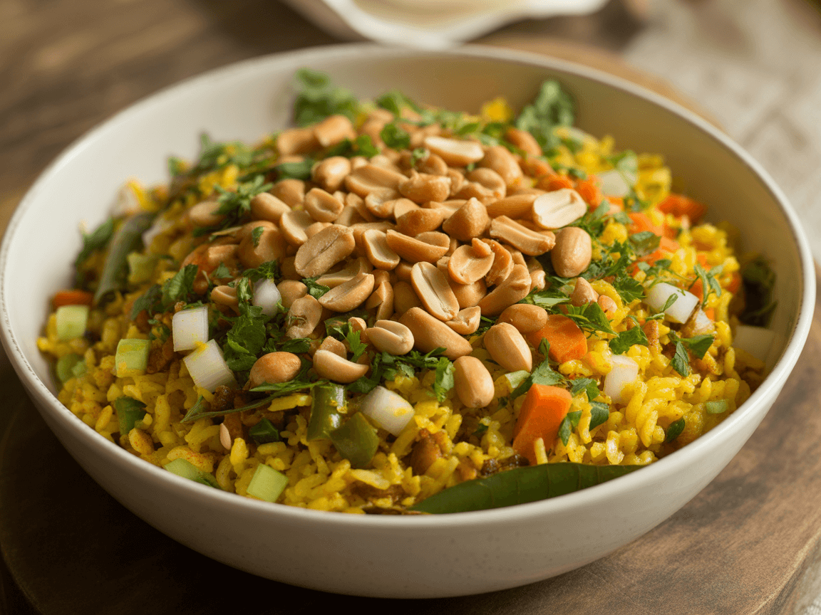 Vegetable Poha 
