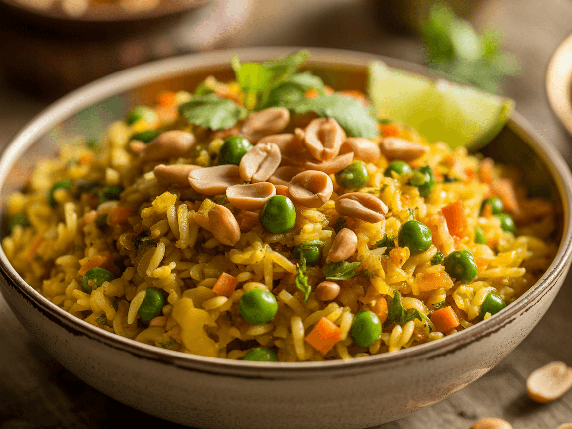 Vegetable Poha