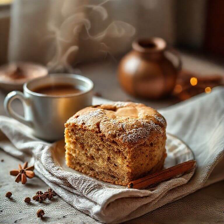 Chai Biscuit Cake
