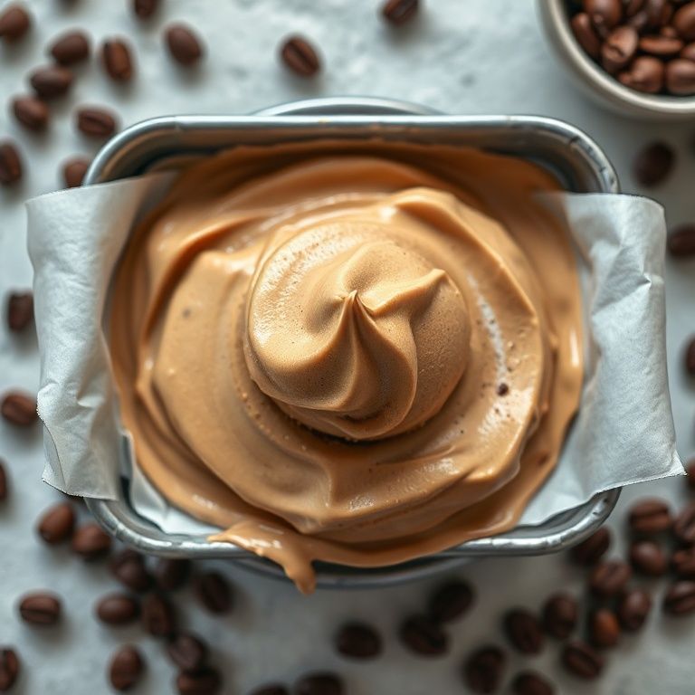 3-Ingredient Coffee Ice Cream
