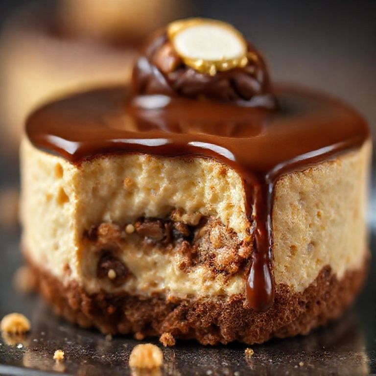 Ferrero Rocher Mini Cheesecake Bites