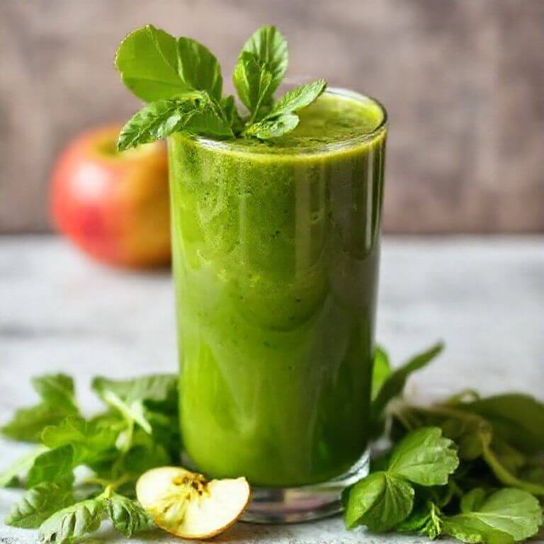 Green Apple Spinach Juice
