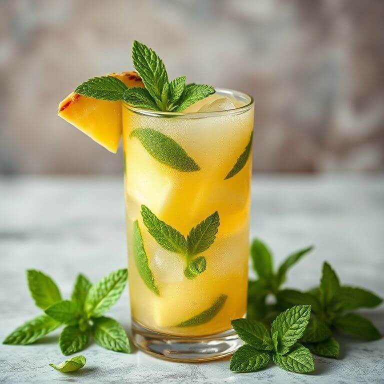 Pineapple Mint Cooler