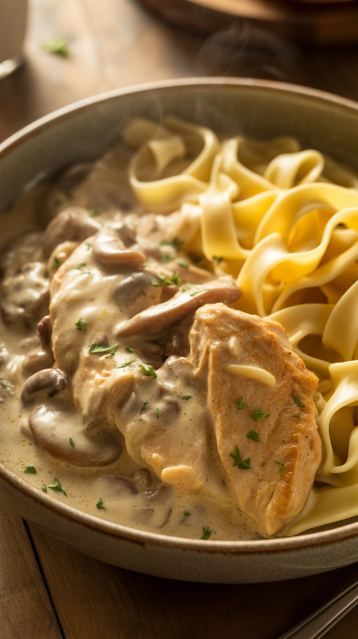 Chicken Stroganoff
