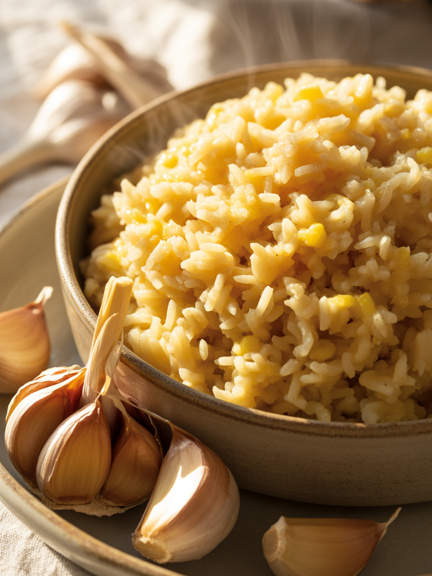 Buttery Garlic Rice