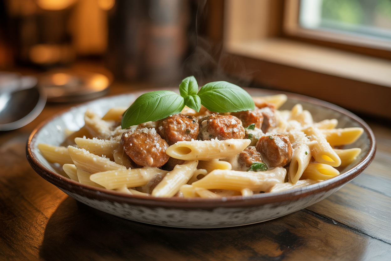 Creamy Italian Sausage Pasta