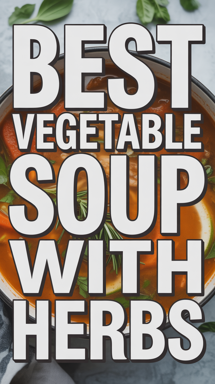 lazy dinner idea vegetable soup