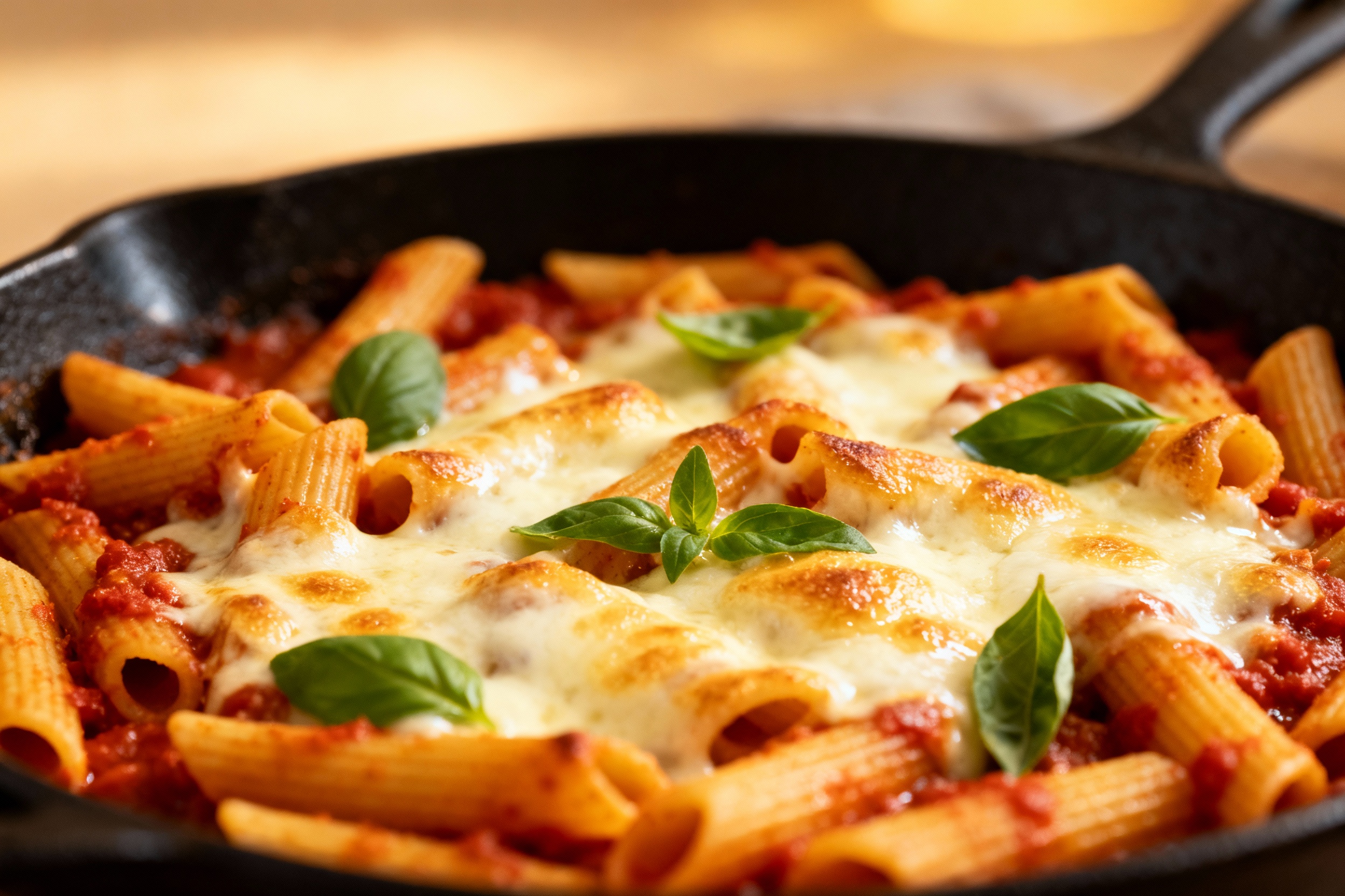 Baked Ziti Style Skillet