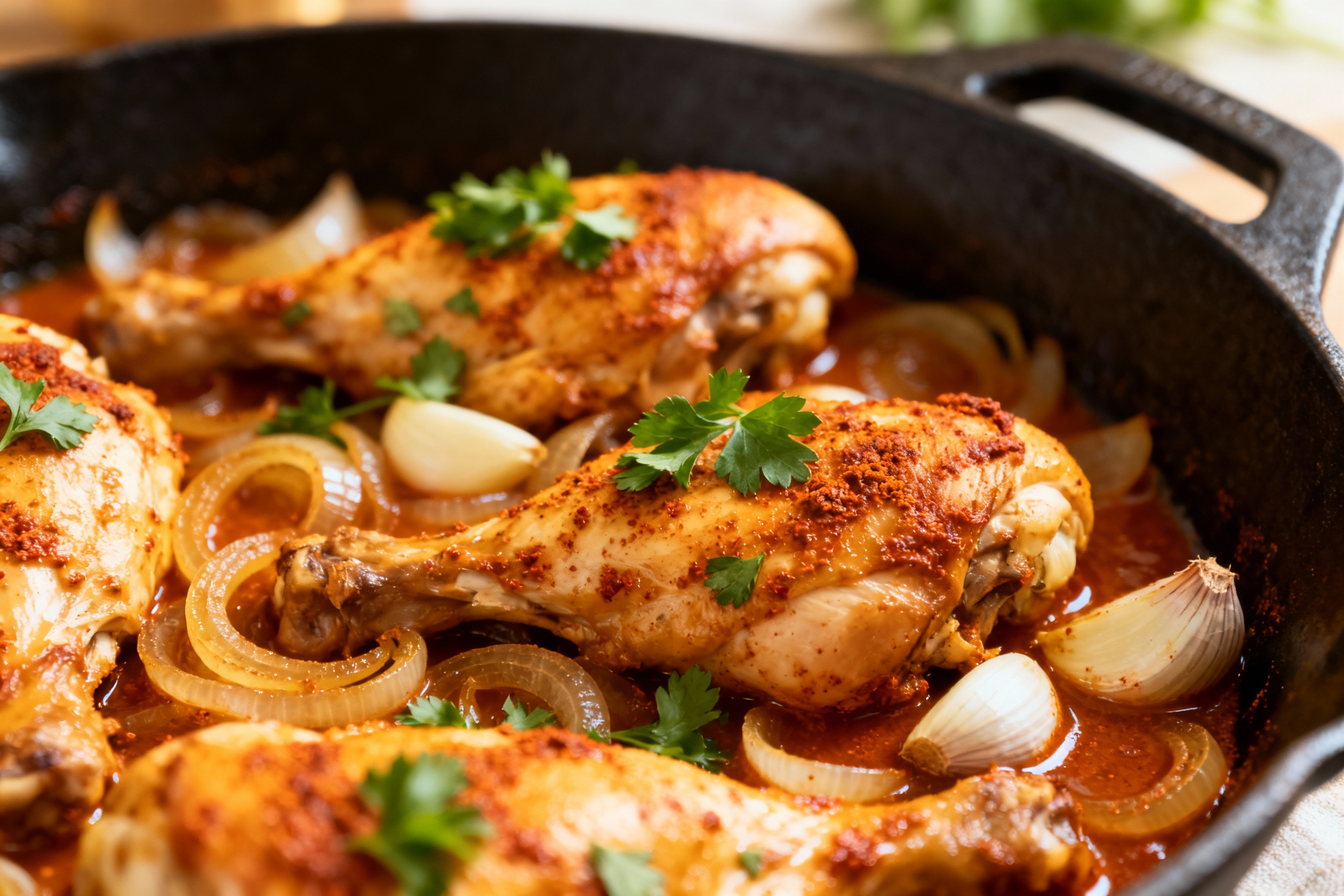 Paprika Garlic Chicken Skillet