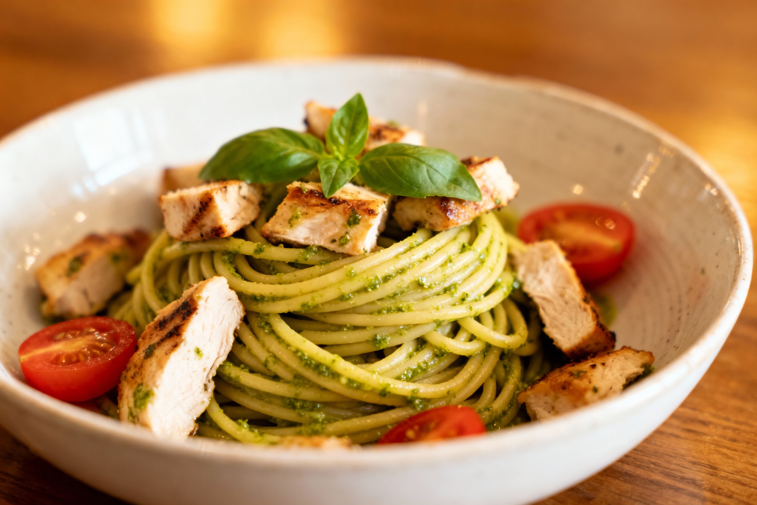 Chicken Pesto Pasta (Easy Dinner)