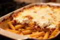 Baked Ziti with Ricotta and Mozzarella