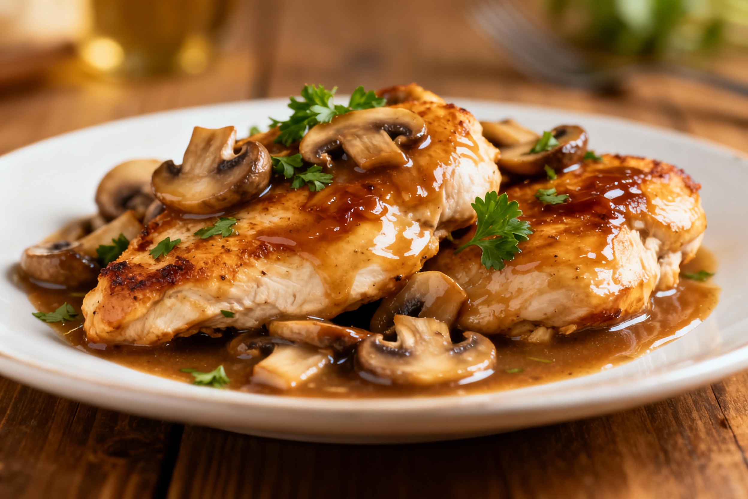 Chicken Marsala (Traditional Style)