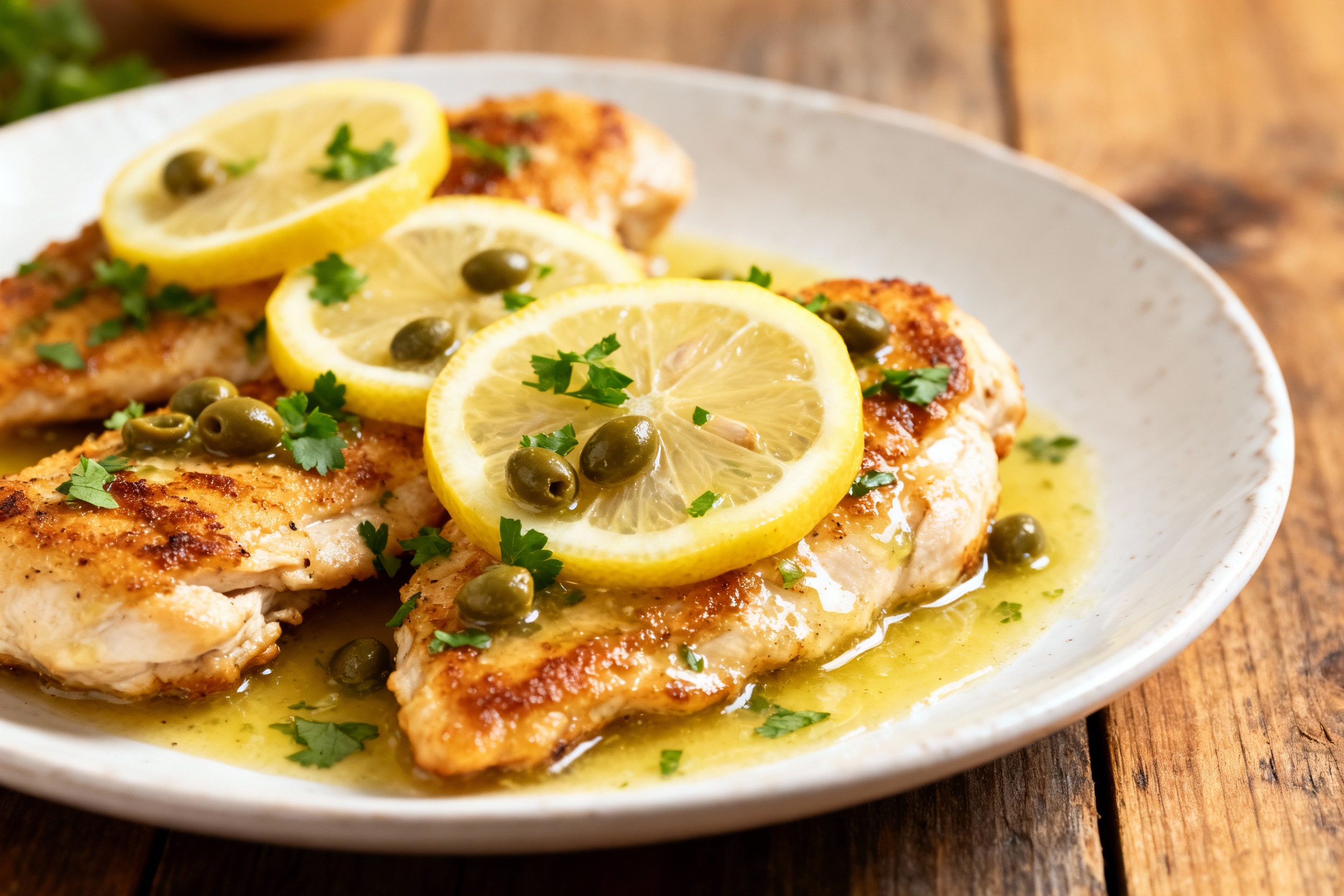 Chicken Piccata (Authentic Italian Style)