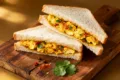 Quick Masala Egg Sandwiches