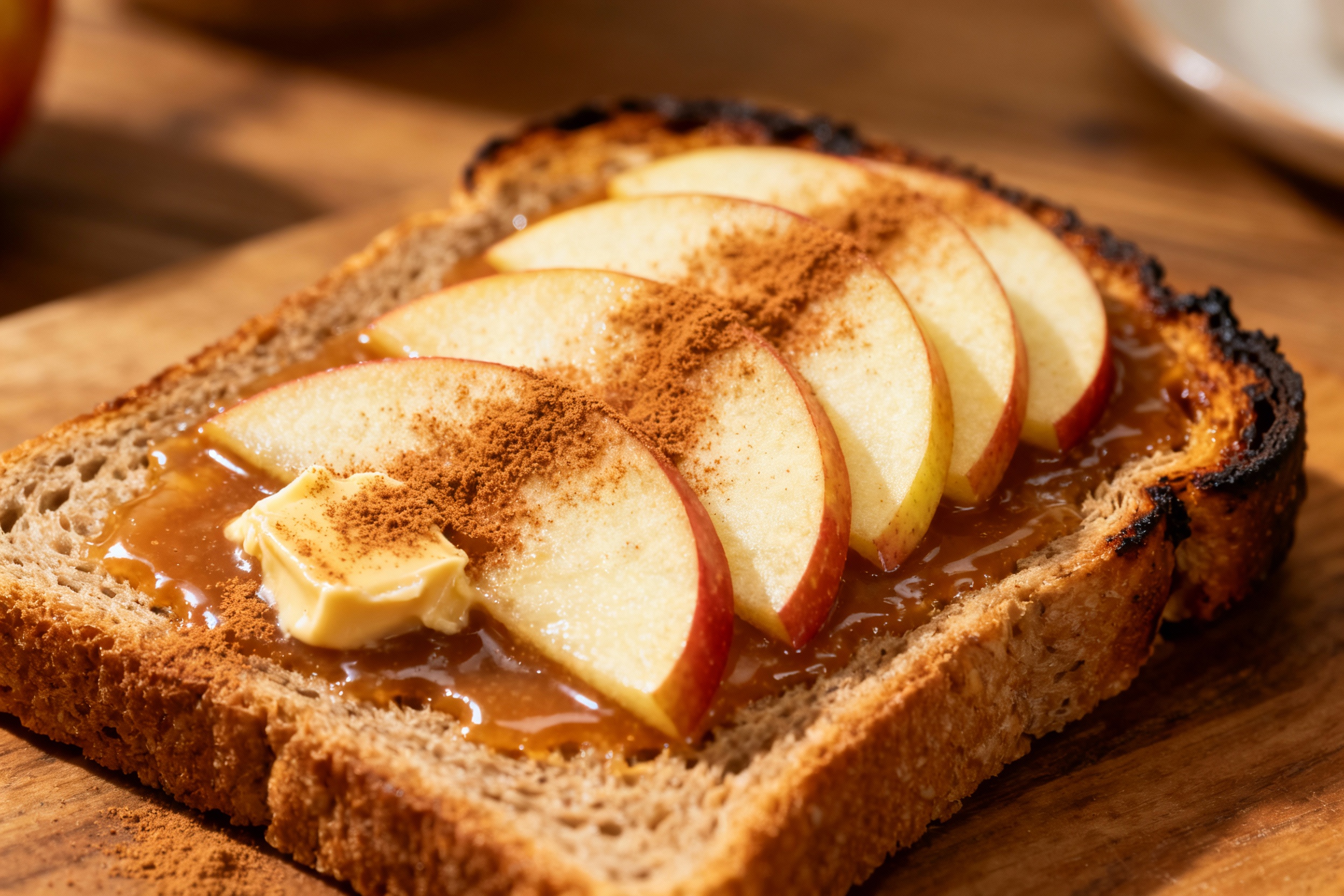 Apple Cinnamon Breakfast Toasts