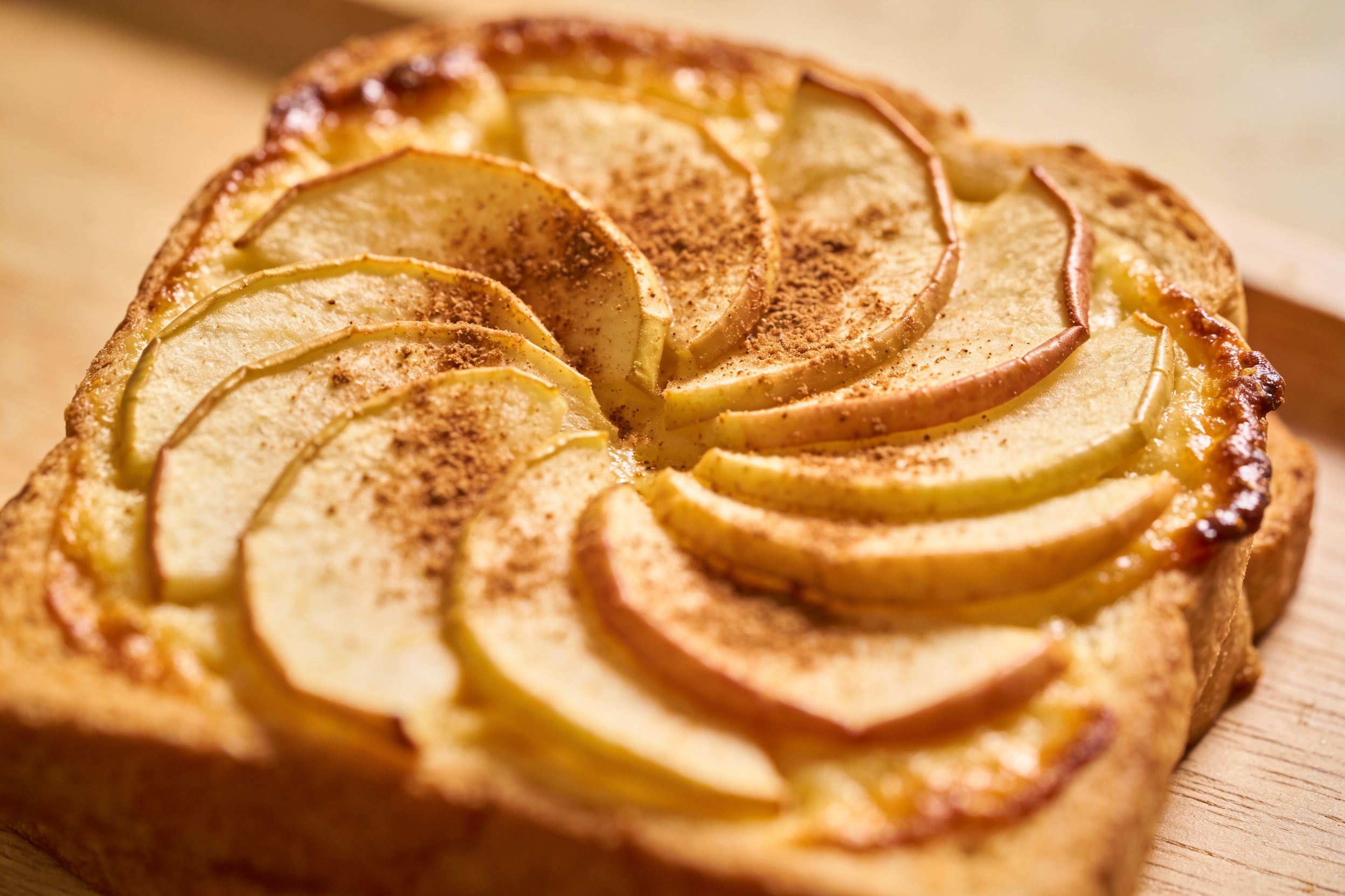 Air Fryer Apple Toast for a Quick Sweet Snack