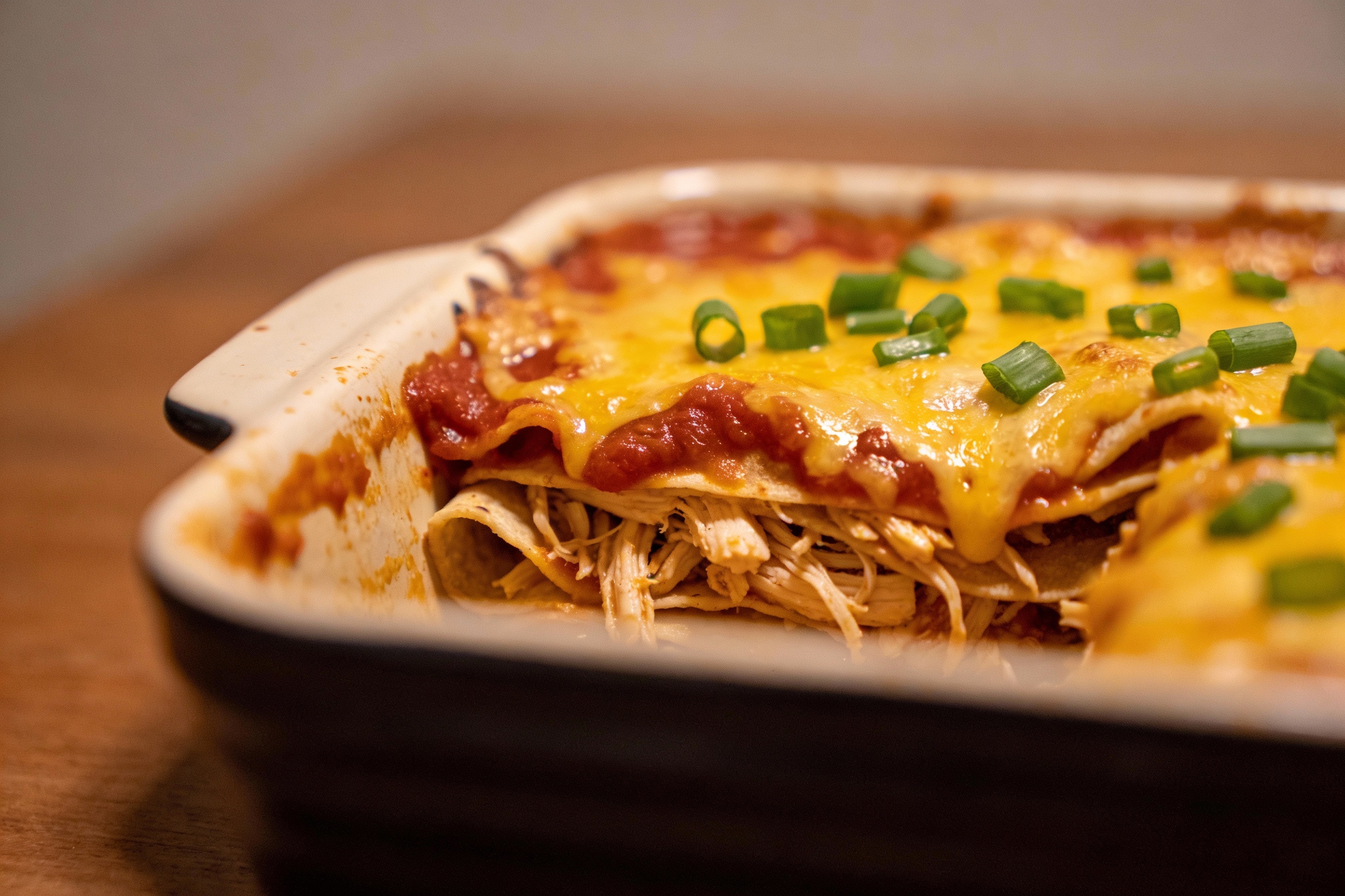 Chicken Enchilada Bake