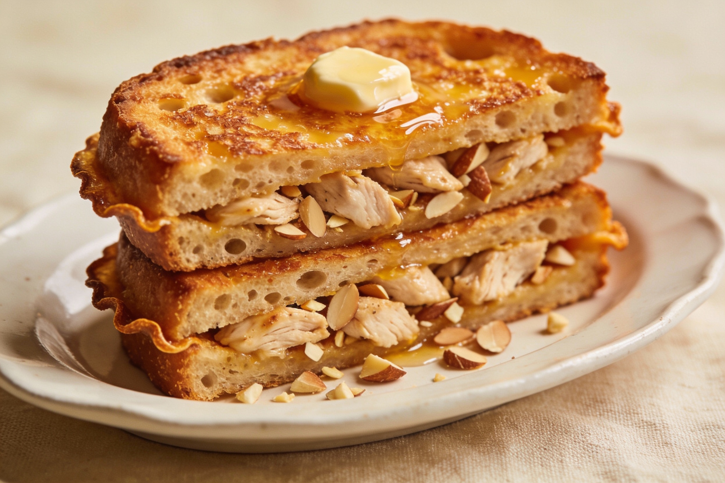 High Protein French Toast (No Protein Powder, No Blender)