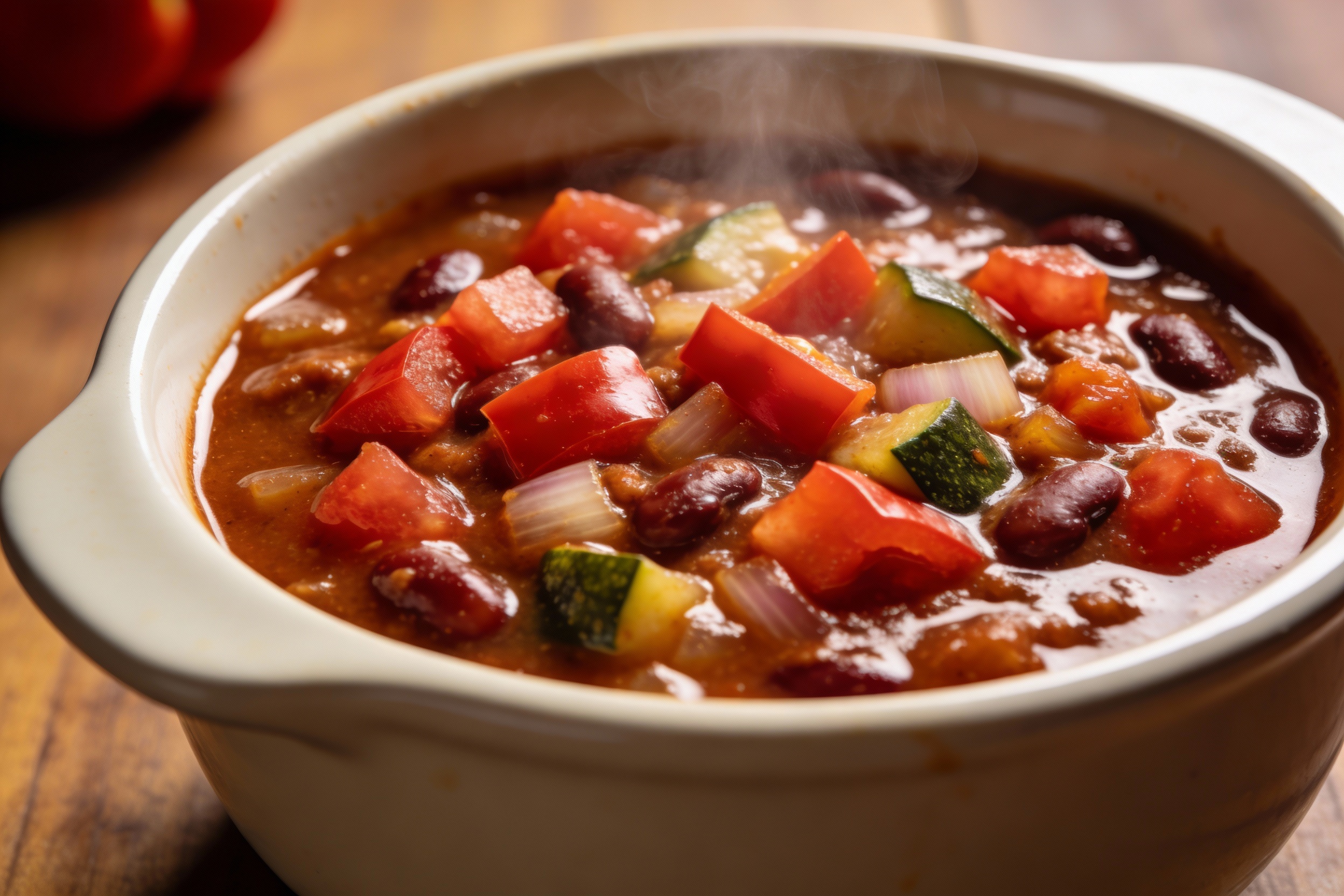 Diabetic-Friendly Vegetable Chili Soup