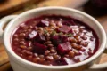 Anti-Oxidant Beet & Lentil Soup