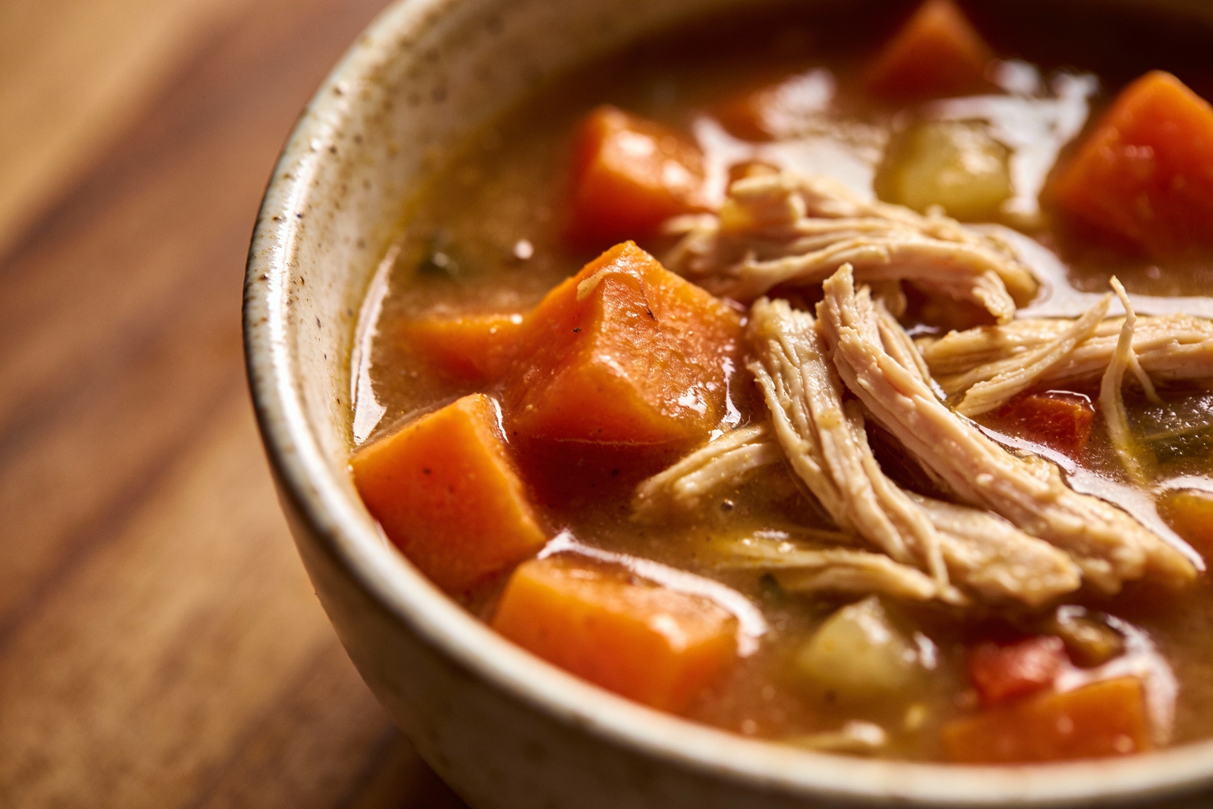 Soft-Chew Sweet Potato & Turkey Stew