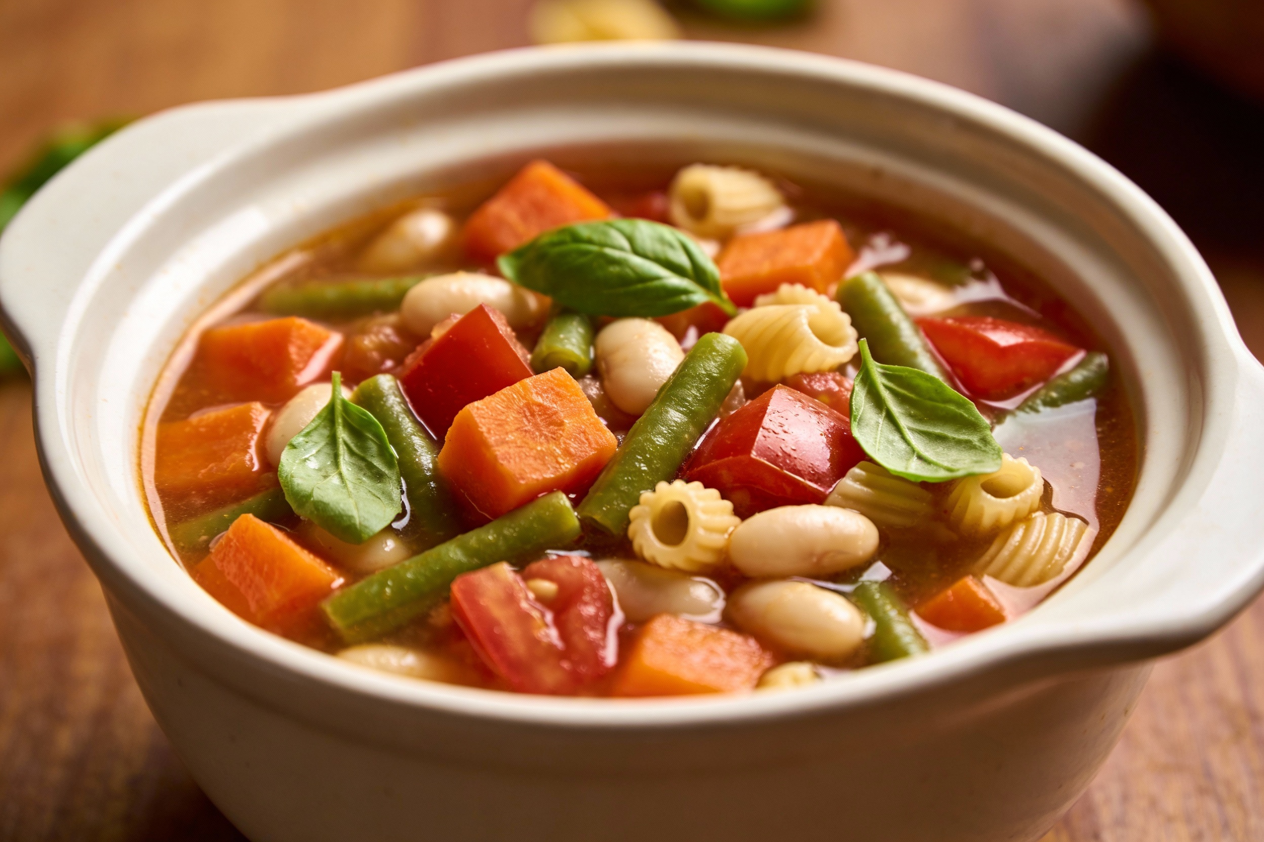 Fiber Power Minestrone Vegetable Bowl