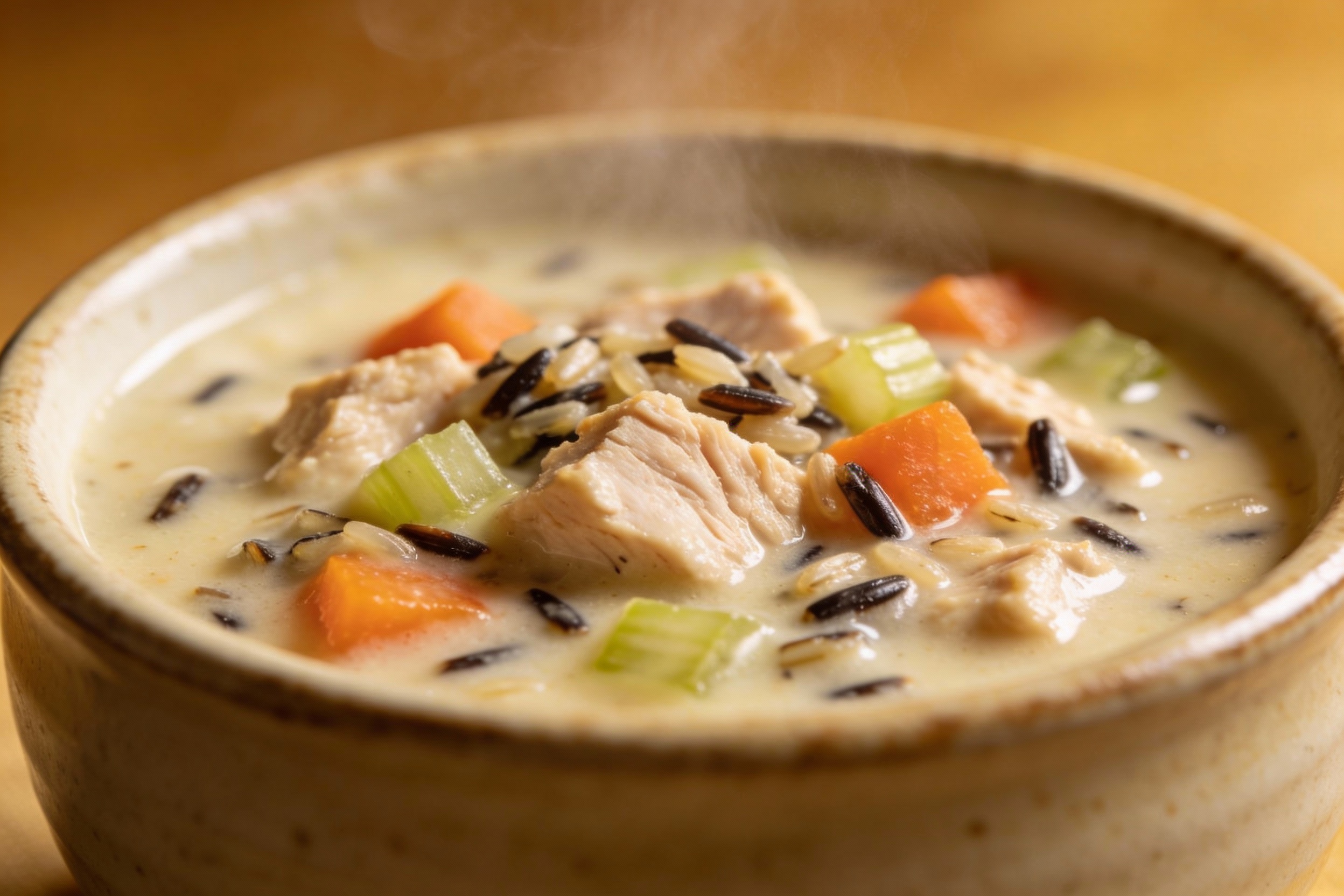 Heart-Smart Turkey Wild Rice Soup