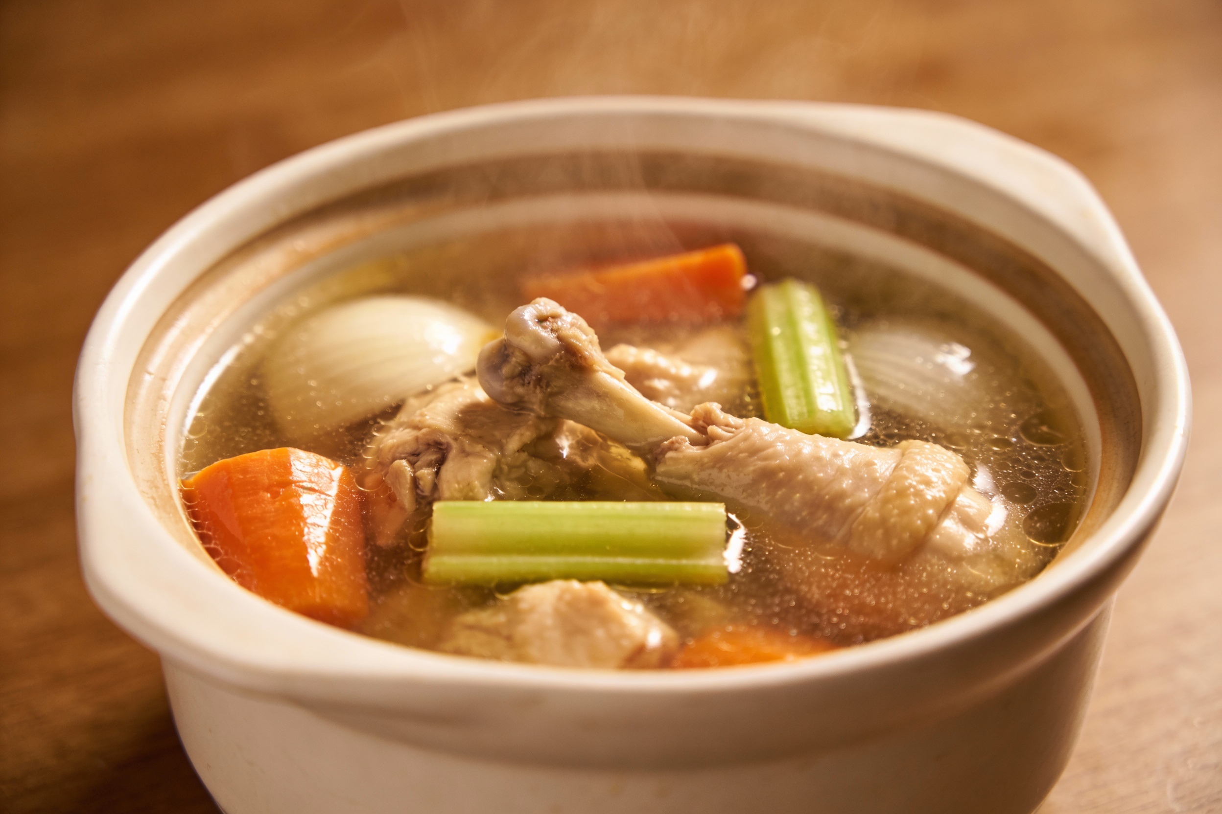 Low-Sodium Bone-Strength Broth Bowl
