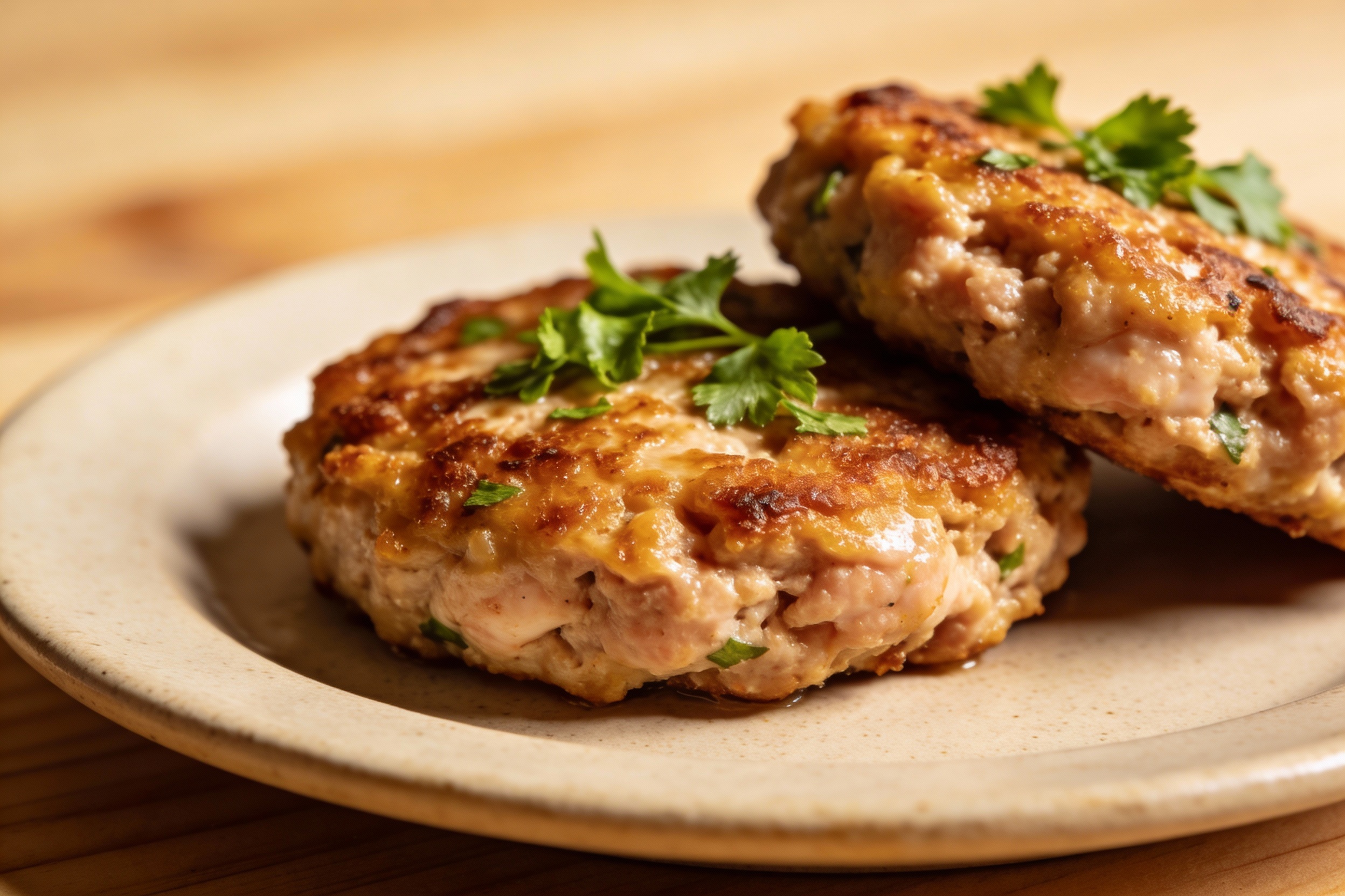 Low-Sodium Chicken Patties for Heart Health