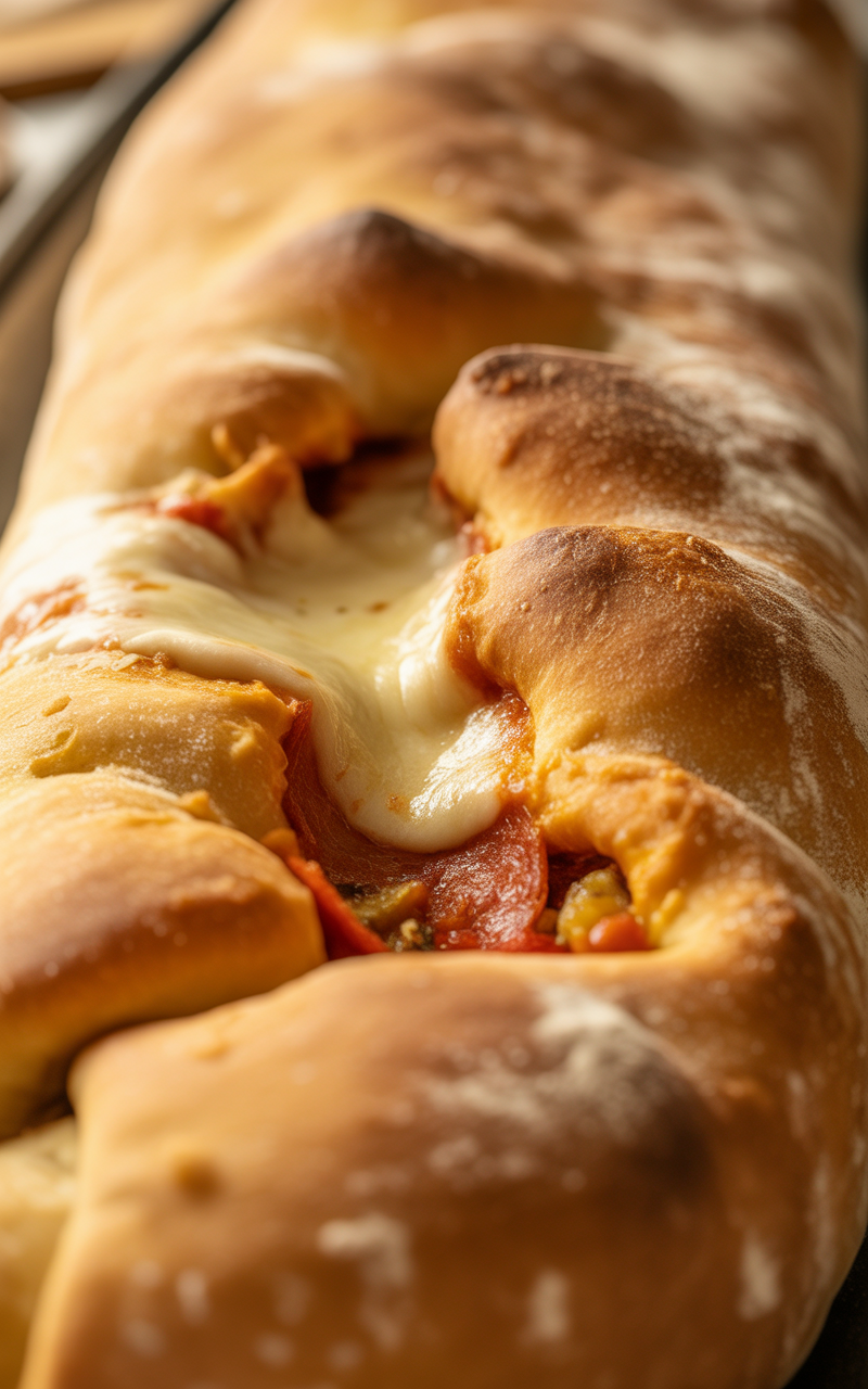 Homemade stromboli recipe
